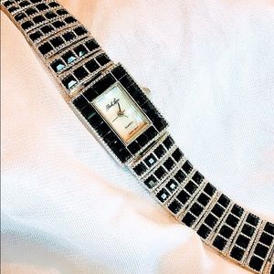 Jewels Checkmate Crystal Watch by Park Lane